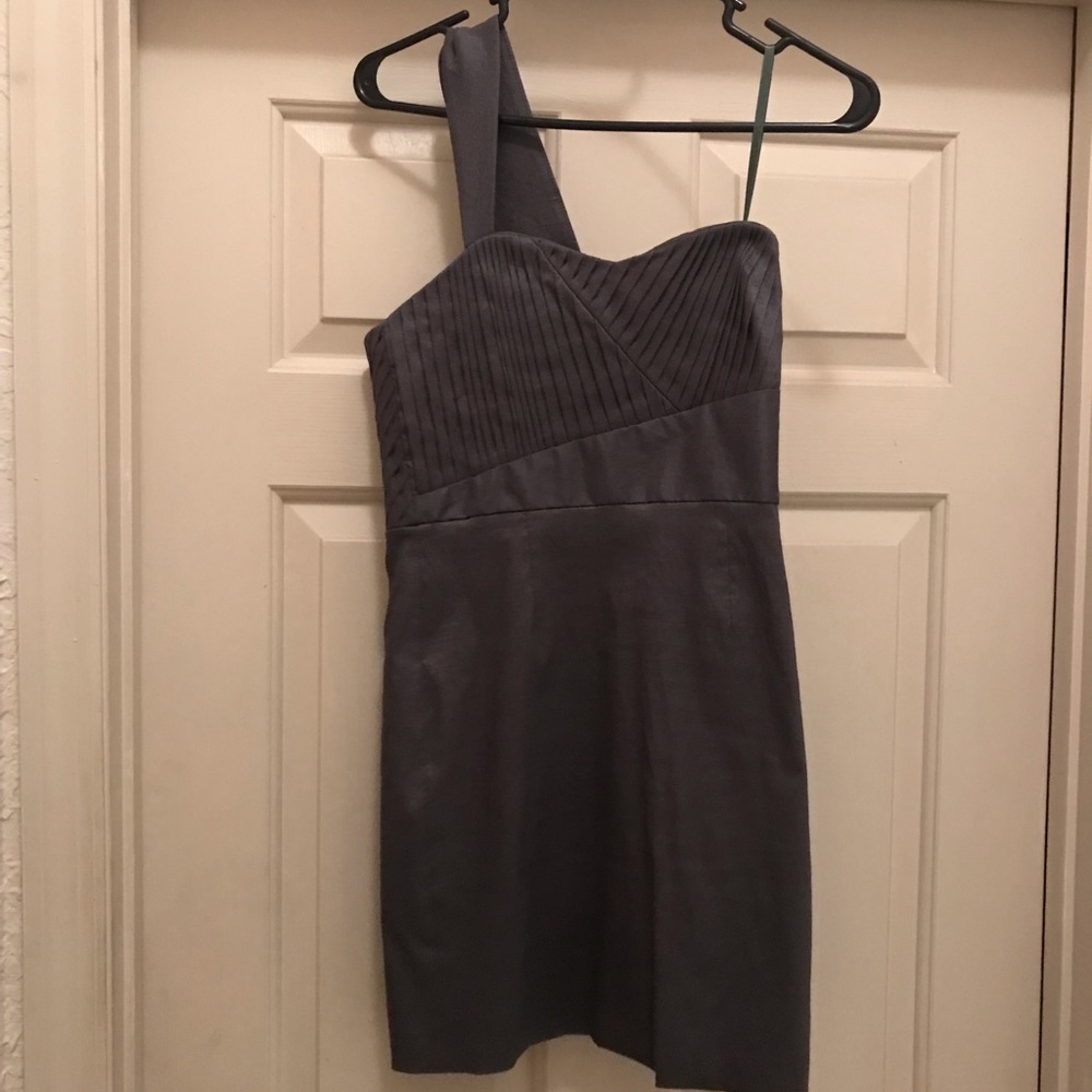 BCBG Generation Grey Dress - Picture 1 of 3